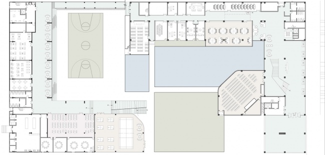 the first stage production base of chengdu chipscreen medicine industry china yuanism architects cpidi