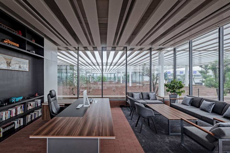 dingshi logistics office building china by archstudio