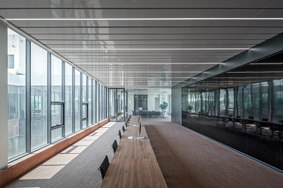 dingshi logistics office building china by archstudio