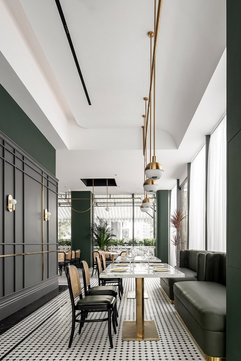 hillside restaurant by geemo studio