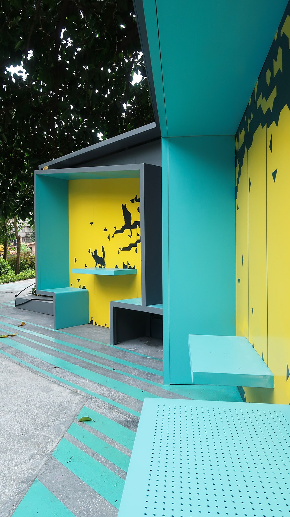Reconstruction of Dongjiaotou Community Entrance ZIZU STUDIO