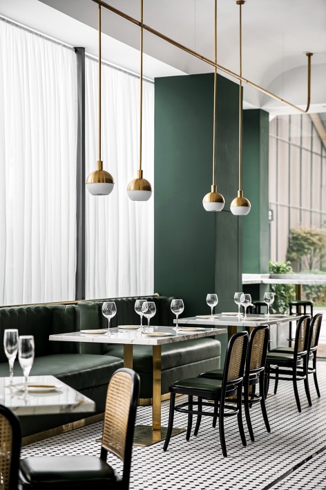 hillside restaurant by geemo studio