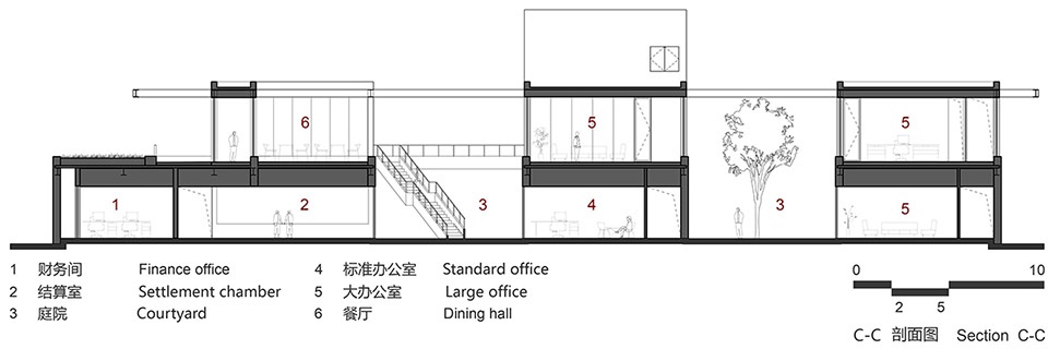 dingshi logistics office building china by archstudio