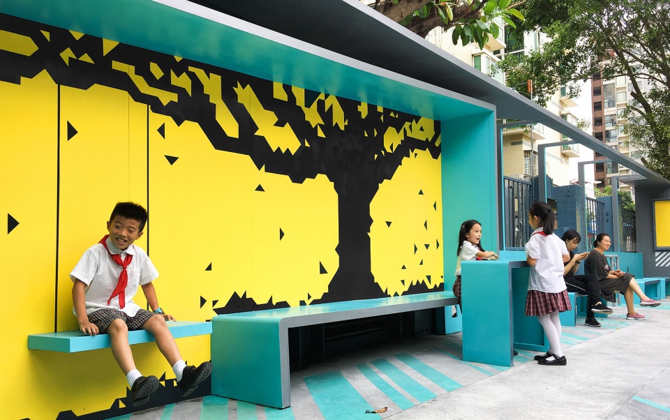 Reconstruction of Dongjiaotou Community Entrance ZIZU STUDIO