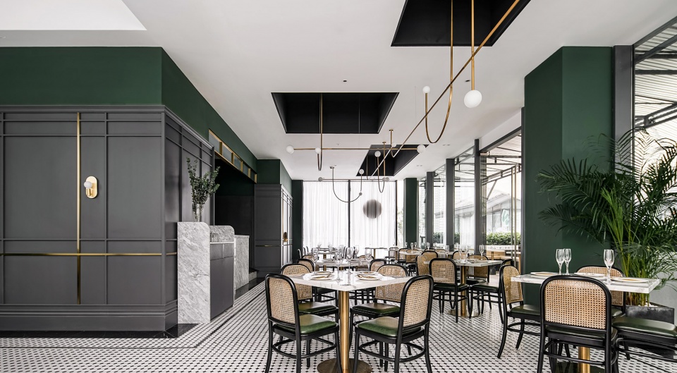 hillside restaurant by geemo studio