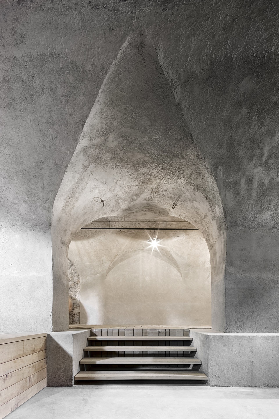 hotel pacherhof new cellar bergmeisterwolf architekten