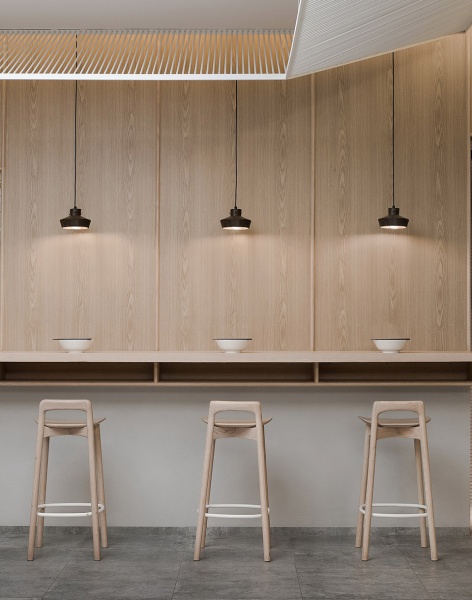kiki noodle house china by golucci interior architects