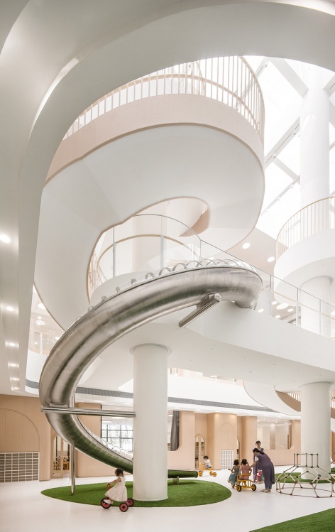 xinmeng montessori kindergarten china by lm design lab