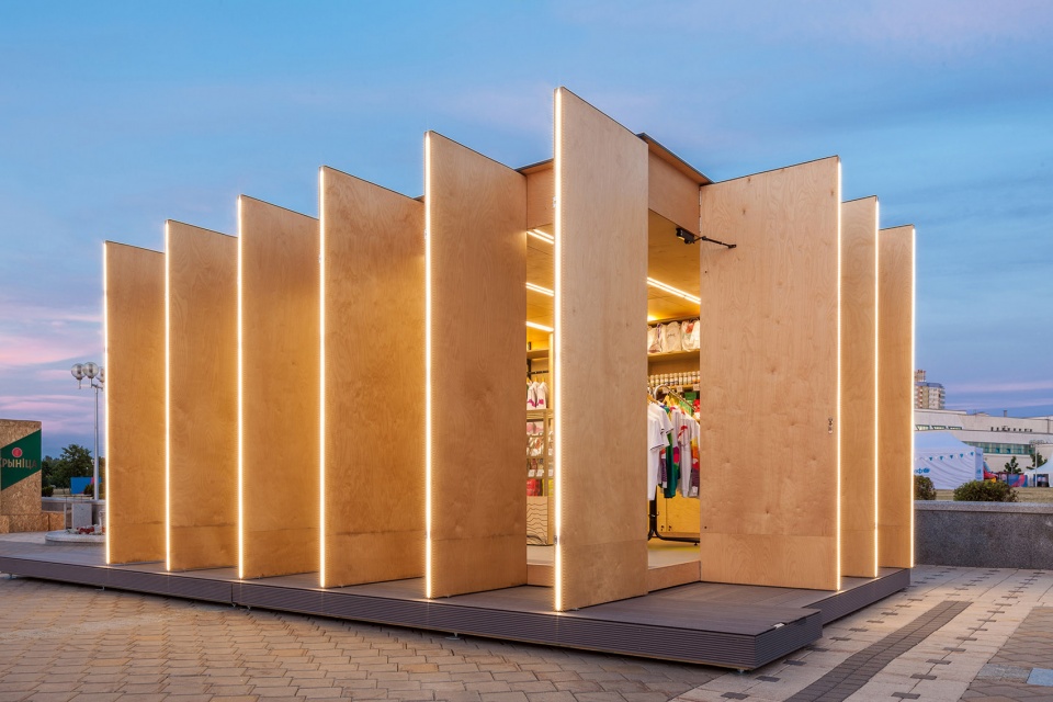 soligorsk pavilion by zrobym architects