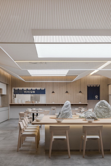 kiki noodle house china by golucci interior architects