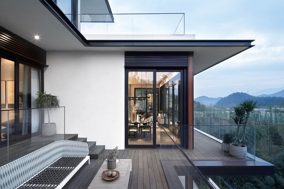 anji villa china by badesign