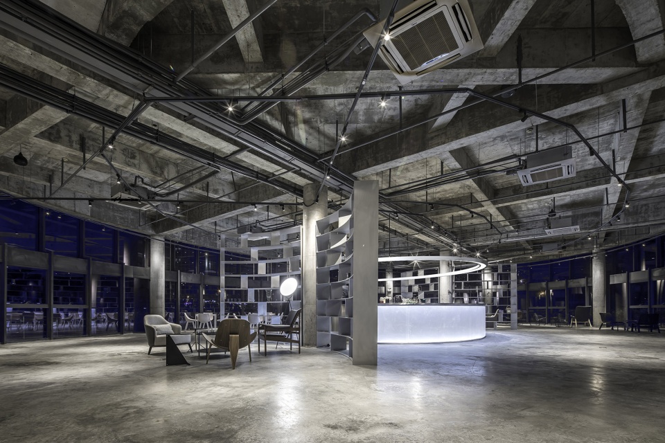 beehive urban reception room china by u n i d