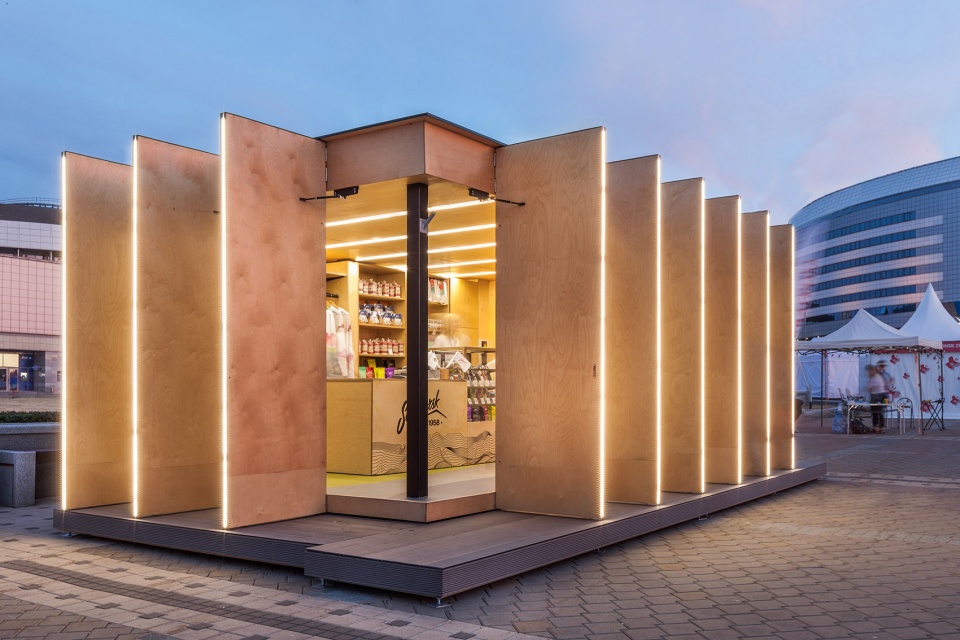 soligorsk pavilion by zrobym architects