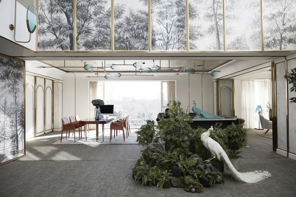 The sales center of Maoyuan Jingxi ask studio