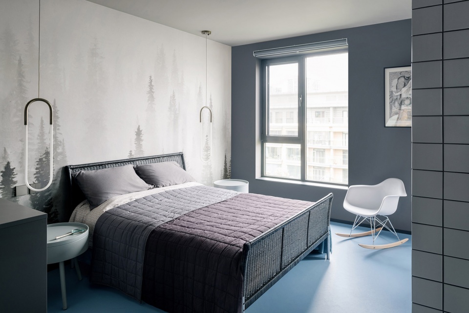 a penthouse in beijing china by is architecture and design