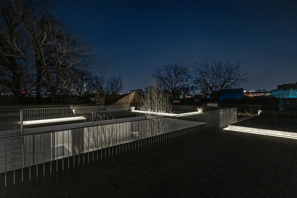 folding courtyard archstudio