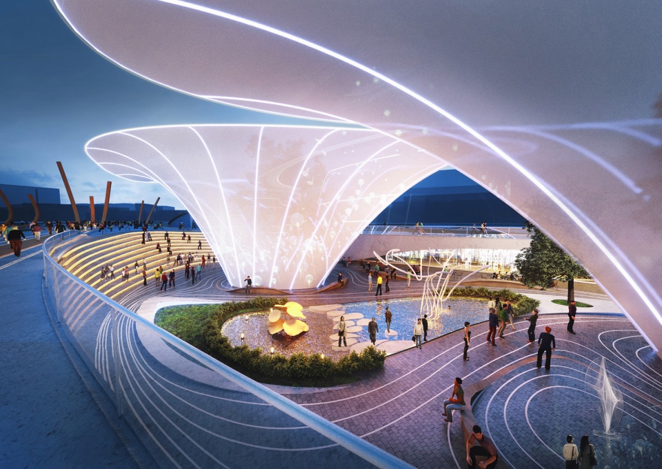 lava aspect studios win central park competition ho chi minh city