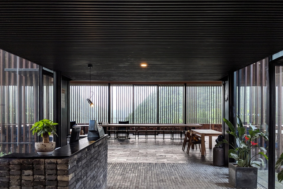 mountain restaurant bar china by zjjz