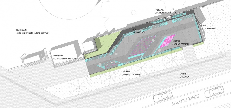 Reconstruction of Dongjiaotou Community Entrance ZIZU STUDIO