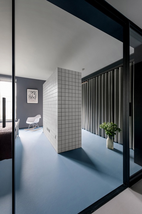 a penthouse in beijing china by is architecture and design