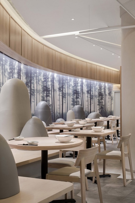 kiki noodle house china by golucci interior architects