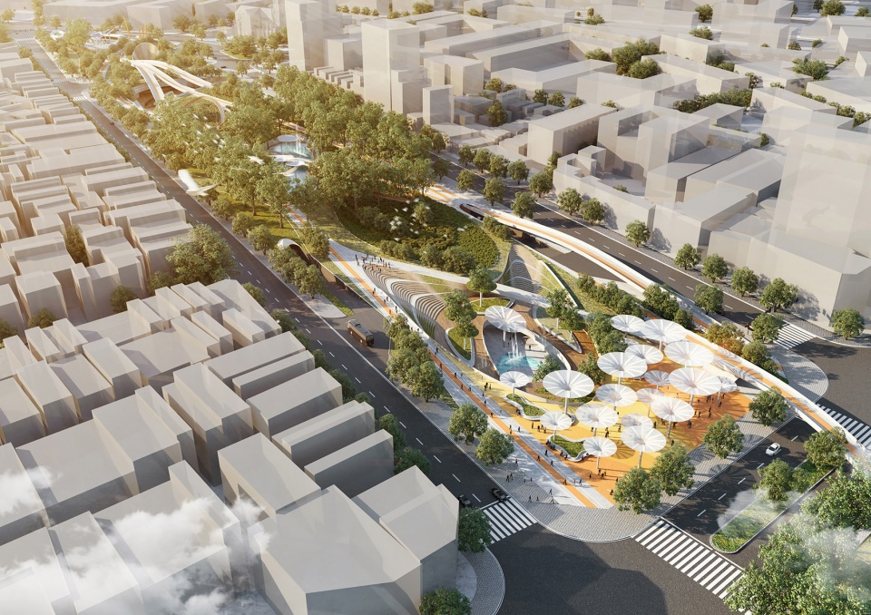 lava aspect studios win central park competition ho chi minh city