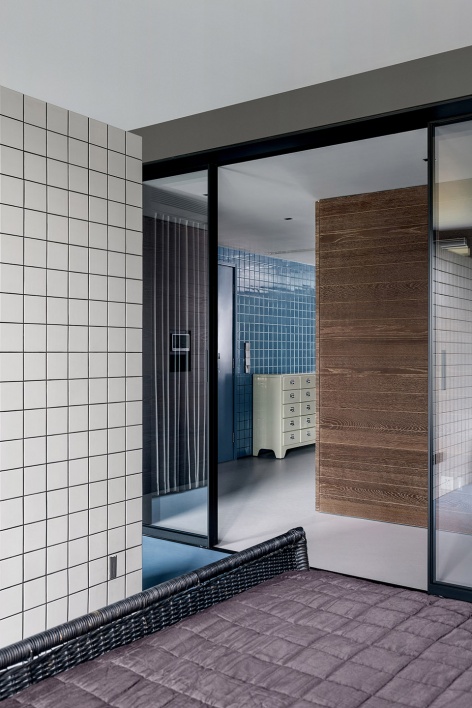 a penthouse in beijing china by is architecture and design
