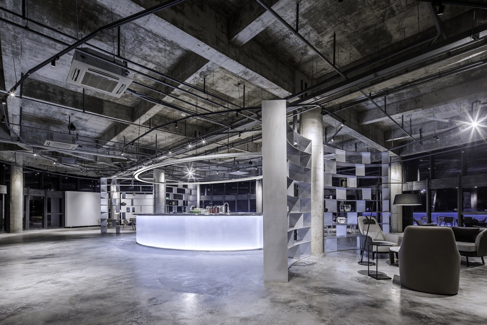 beehive urban reception room china by u n i d