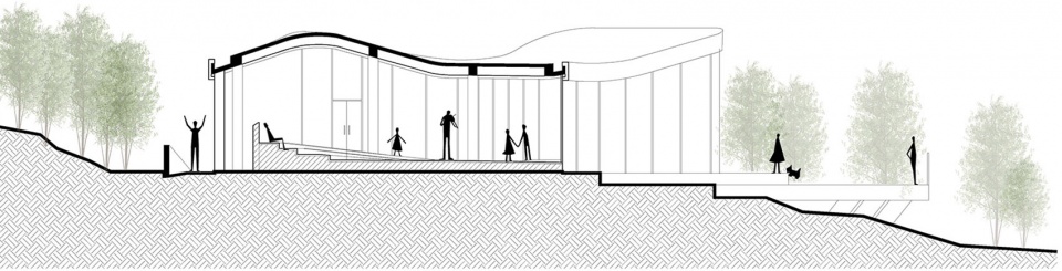 inside the mountain student club of heyuan senior high school by yuanism architects