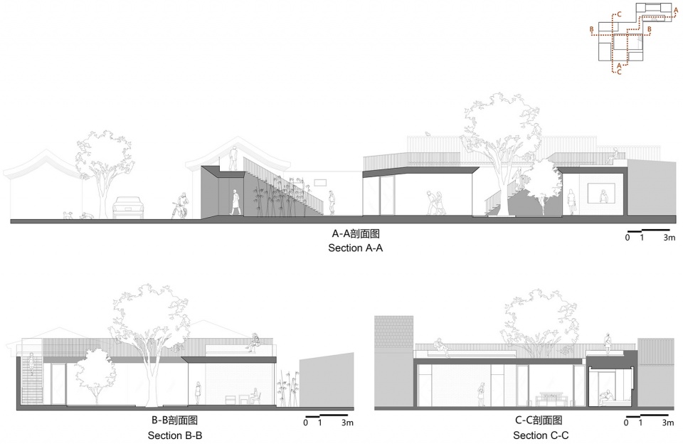 folding courtyard archstudio