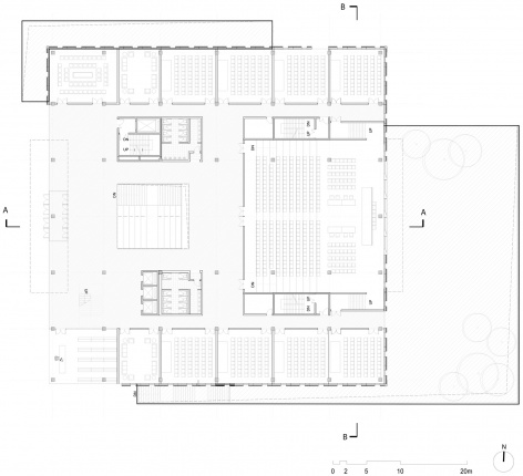 Tsinghua Law Faculty Library kokaistudio
