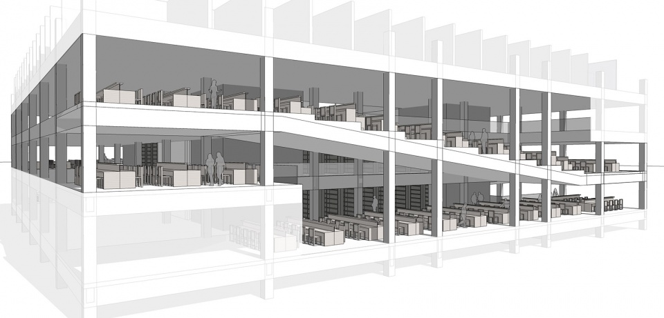 Tsinghua Law Faculty Library kokaistudio