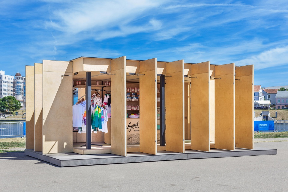 soligorsk pavilion by zrobym architects