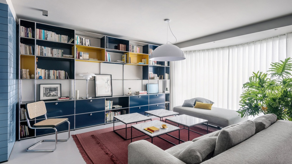 a penthouse in beijing china by is architecture and design