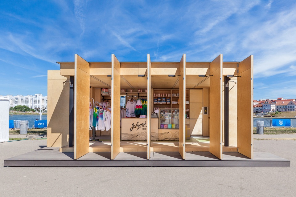 soligorsk pavilion by zrobym architects