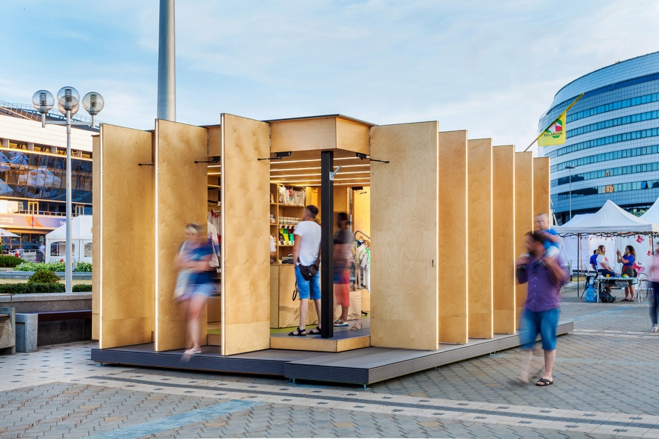 soligorsk pavilion by zrobym architects