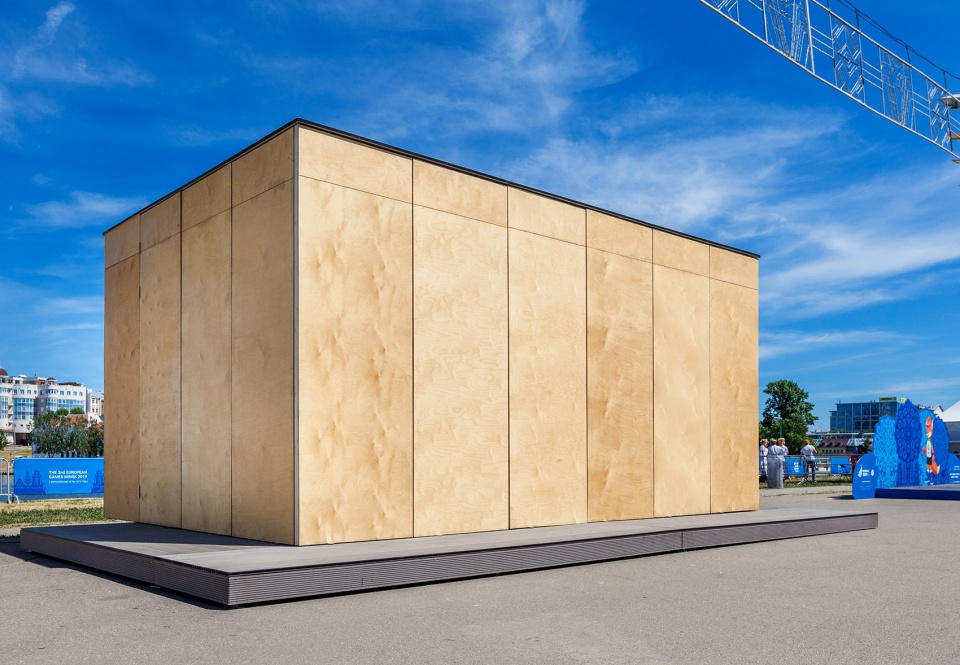 soligorsk pavilion by zrobym architects
