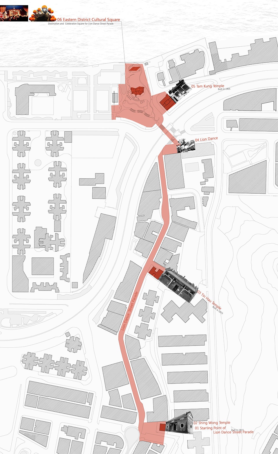 District Cultural Square by Architectural Services Department