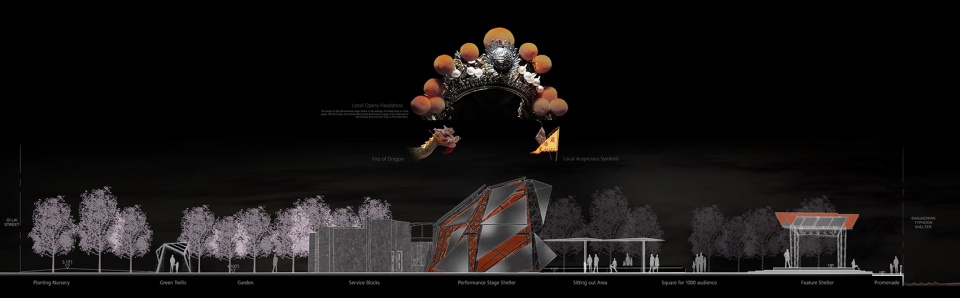District Cultural Square by Architectural Services Department