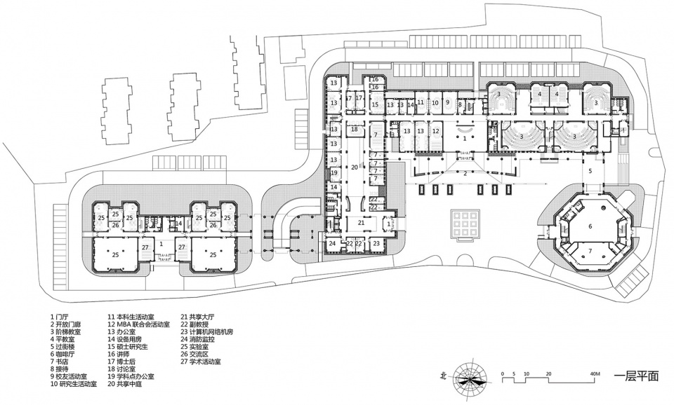 building of the faculty of management and economics of dalian university of technology china by the architectural design and research ins...