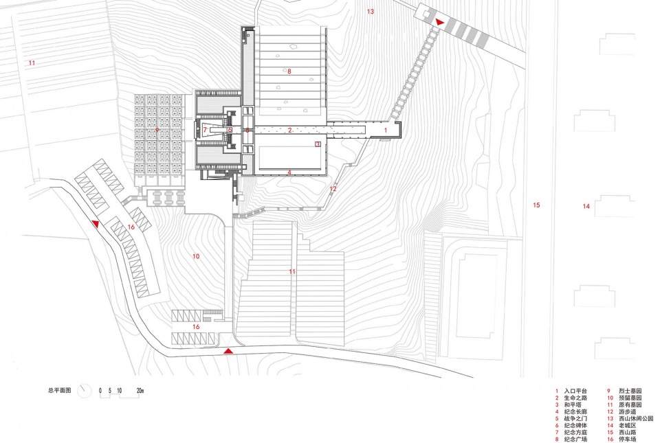 jiangshan martyrs memorial hall china by the architectural design and research institute of zhejiang university