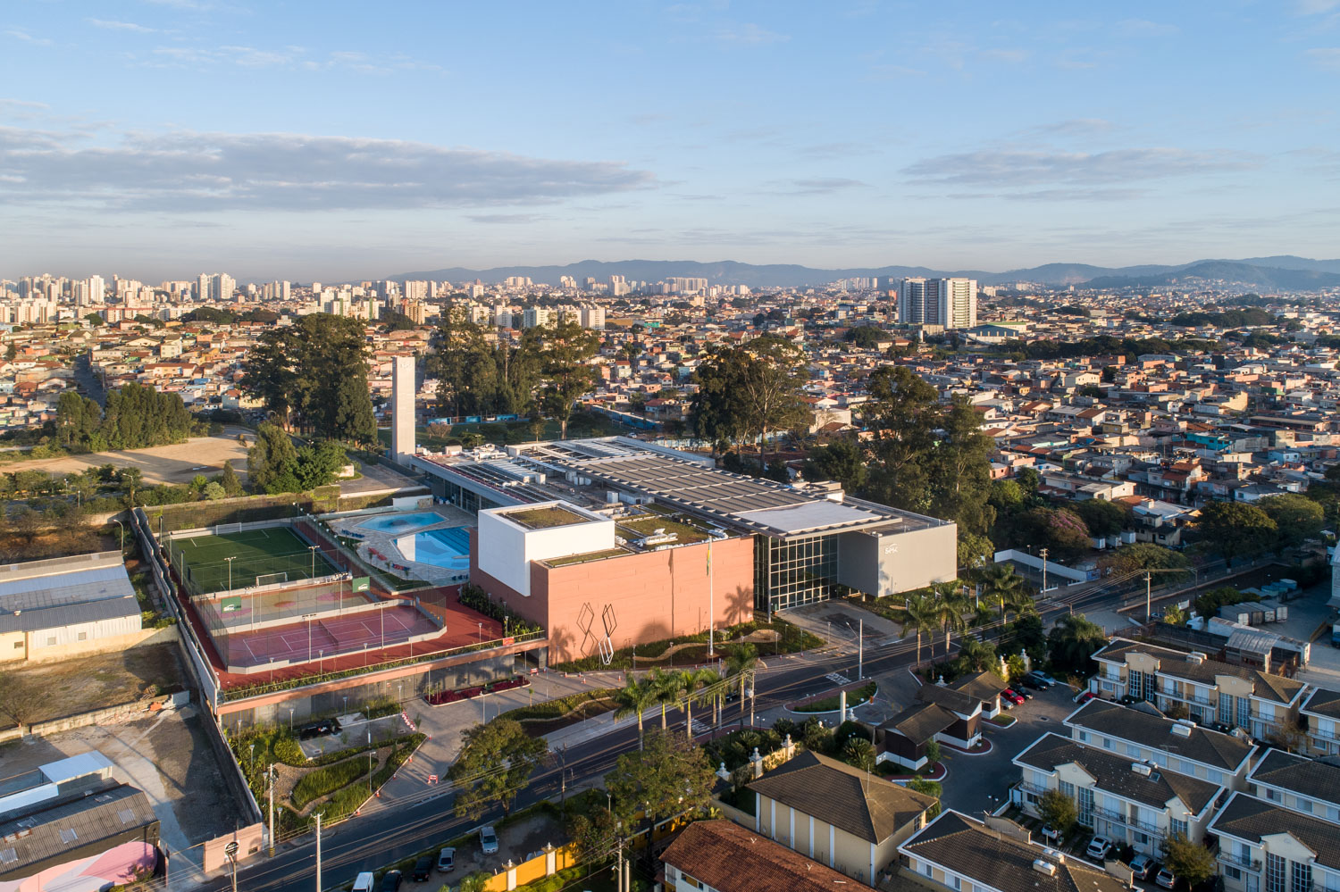 health, recreation and leisure, sesc guarulhos was conceived