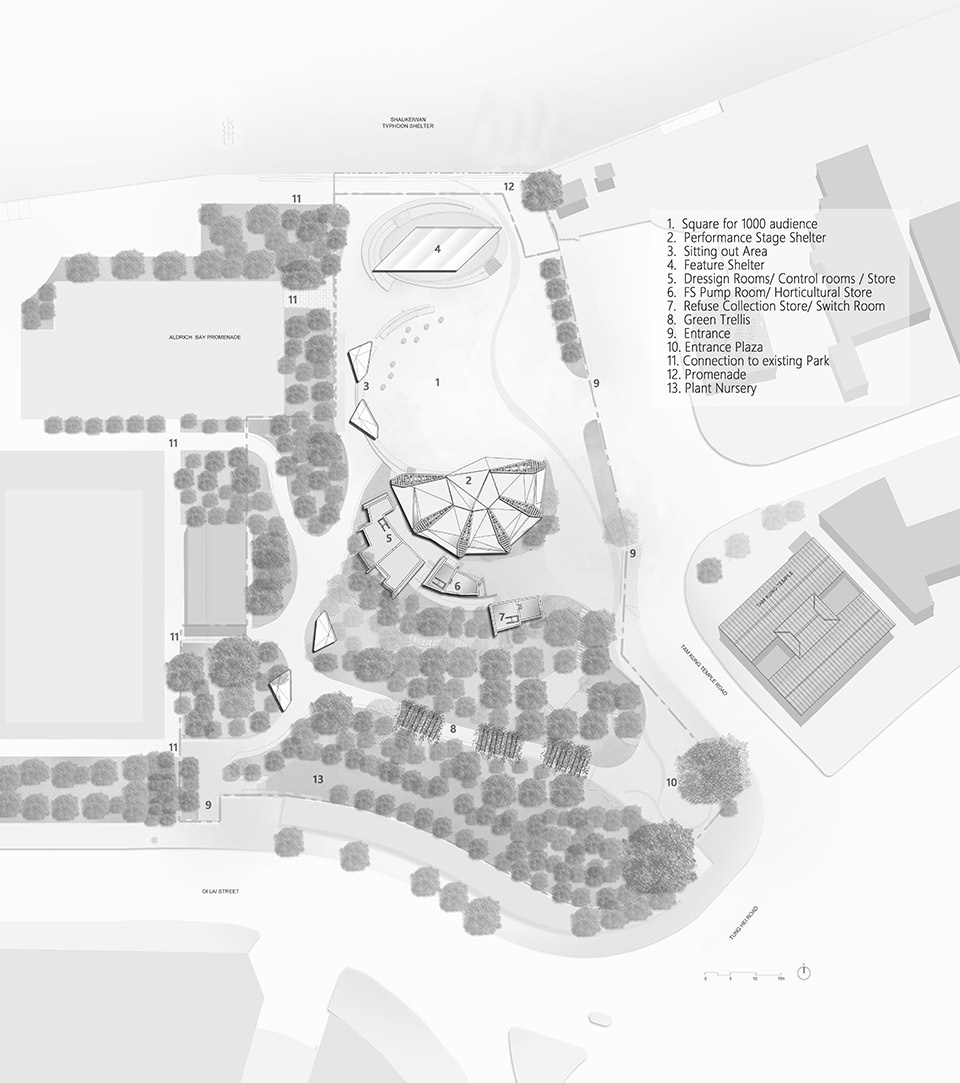 District Cultural Square by Architectural Services Department