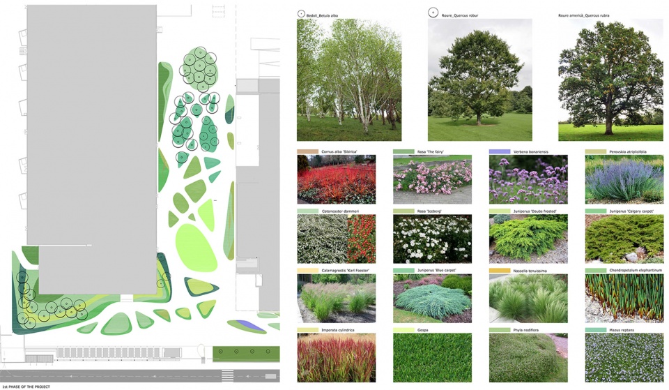Landscape Project for HANGAR THE LINE DESIGN CENTER by AELAND