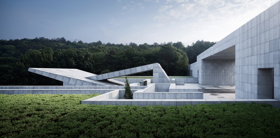 jiangshan martyrs memorial hall china by the architectural design and research institute of zhejiang university