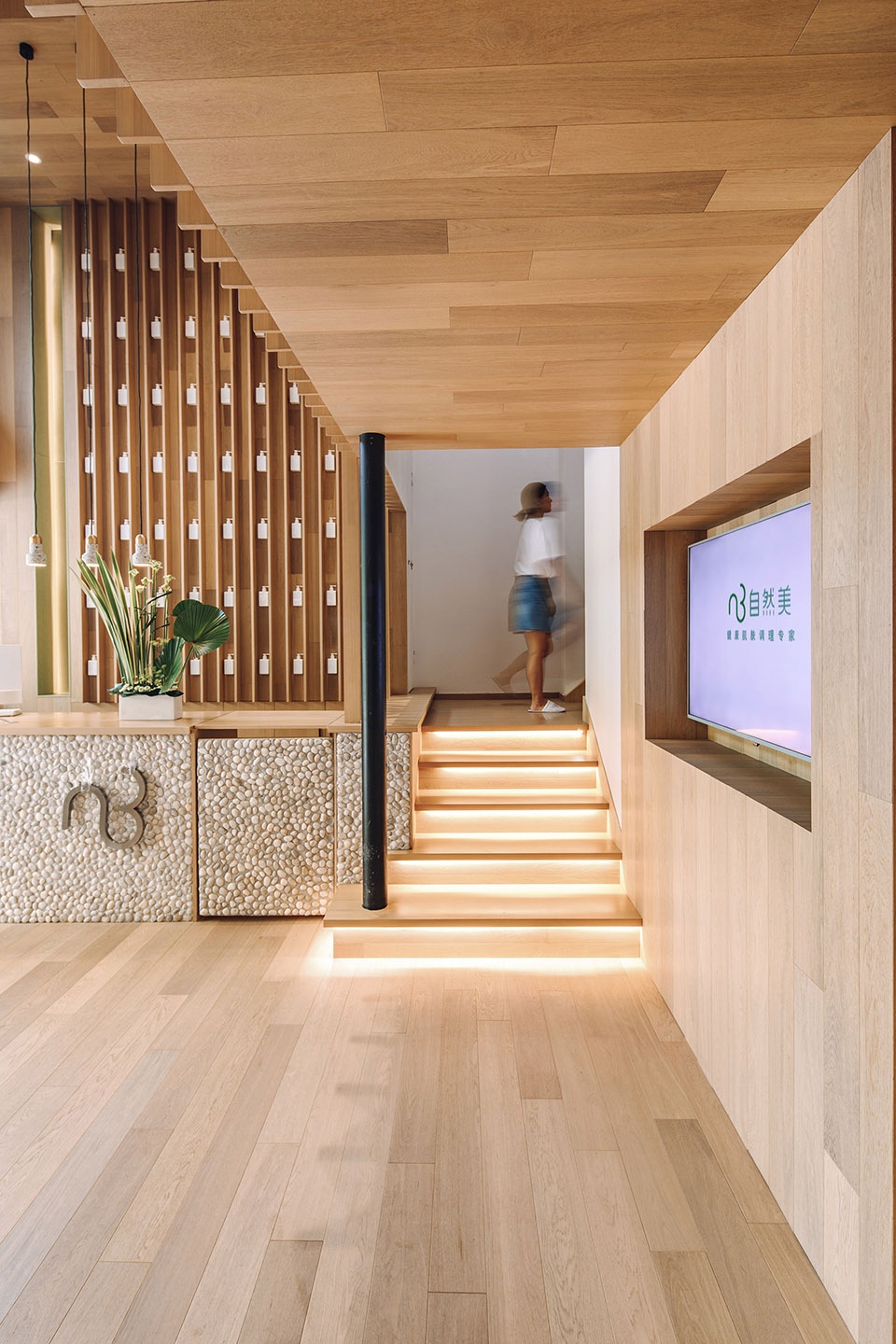 natural beauty salon yushan rd china by studio dotcof