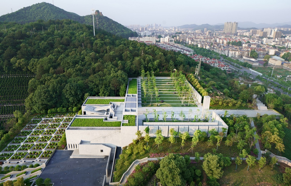 jiangshan martyrs memorial hall china by the architectural design and research institute of zhejiang university