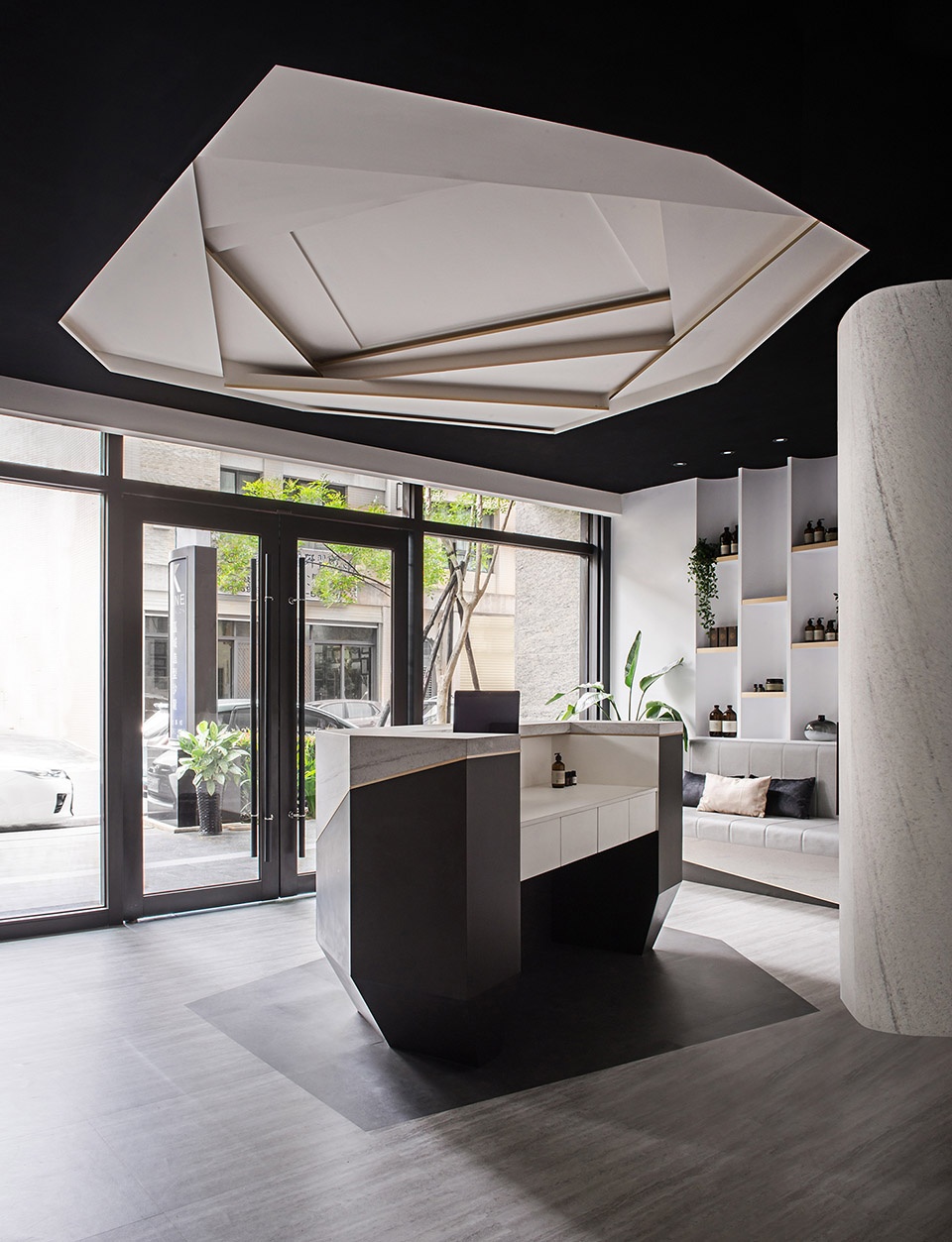 mute white china by han yue interior design