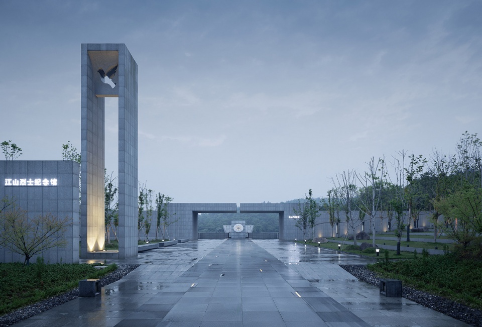 jiangshan martyrs memorial hall china by the architectural design and research institute of zhejiang university