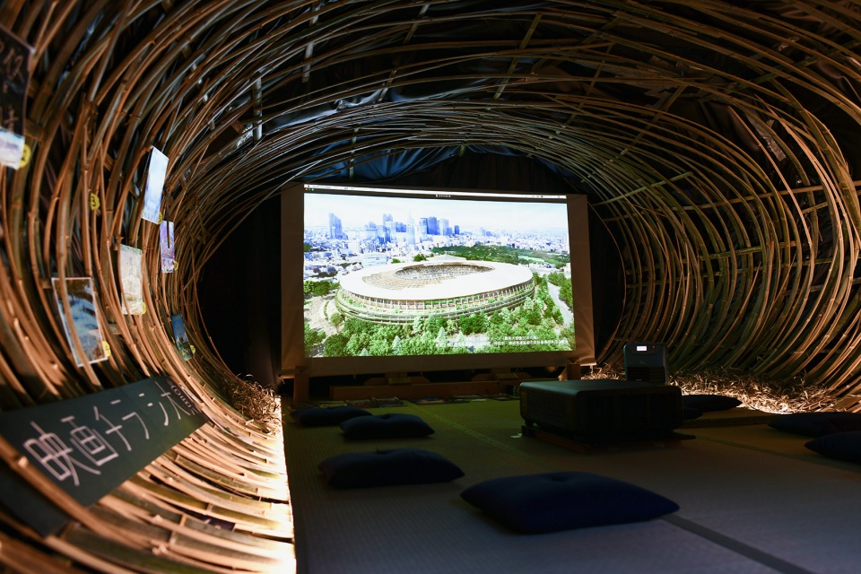 ozu ana mobile theater by kengo kuma laboratory the university of tokyo